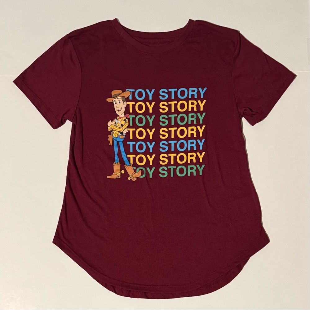 Disney Toy Story Kids Maroon T-Shirt
